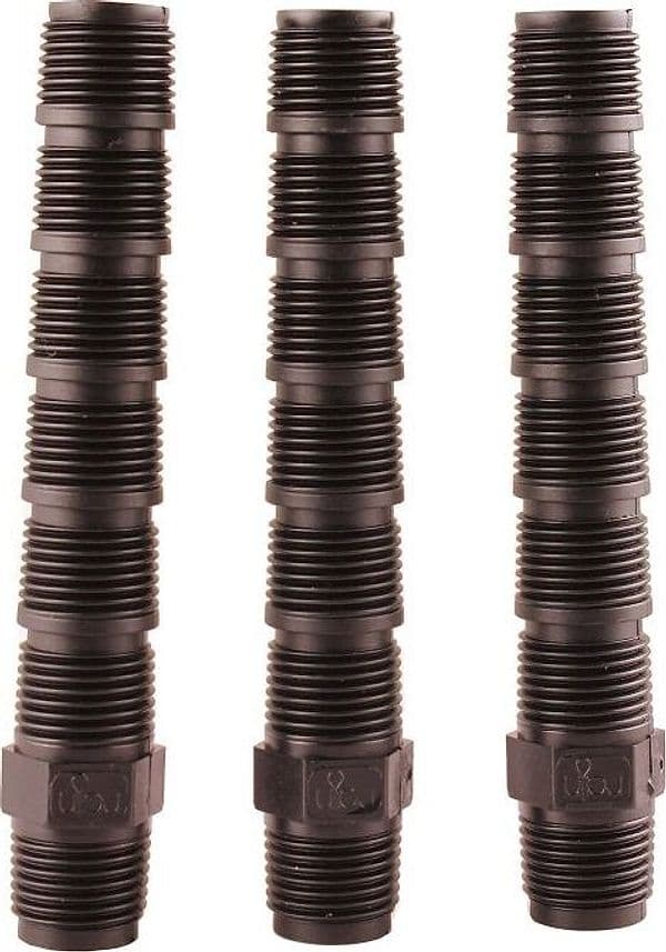 EV---PROLUNGHE-IN-PVC-1/2''X1/2''---COLORE-VERDE