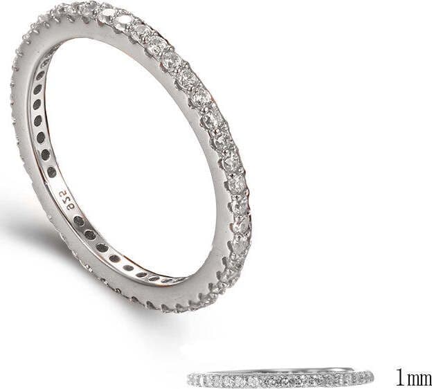 Evideence-Anello-Donna-argento-925-rodio-e-zirconi-bianchi