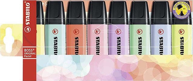 Evidenziatore-Stabilo-Boss-Pastel-8-pezzi