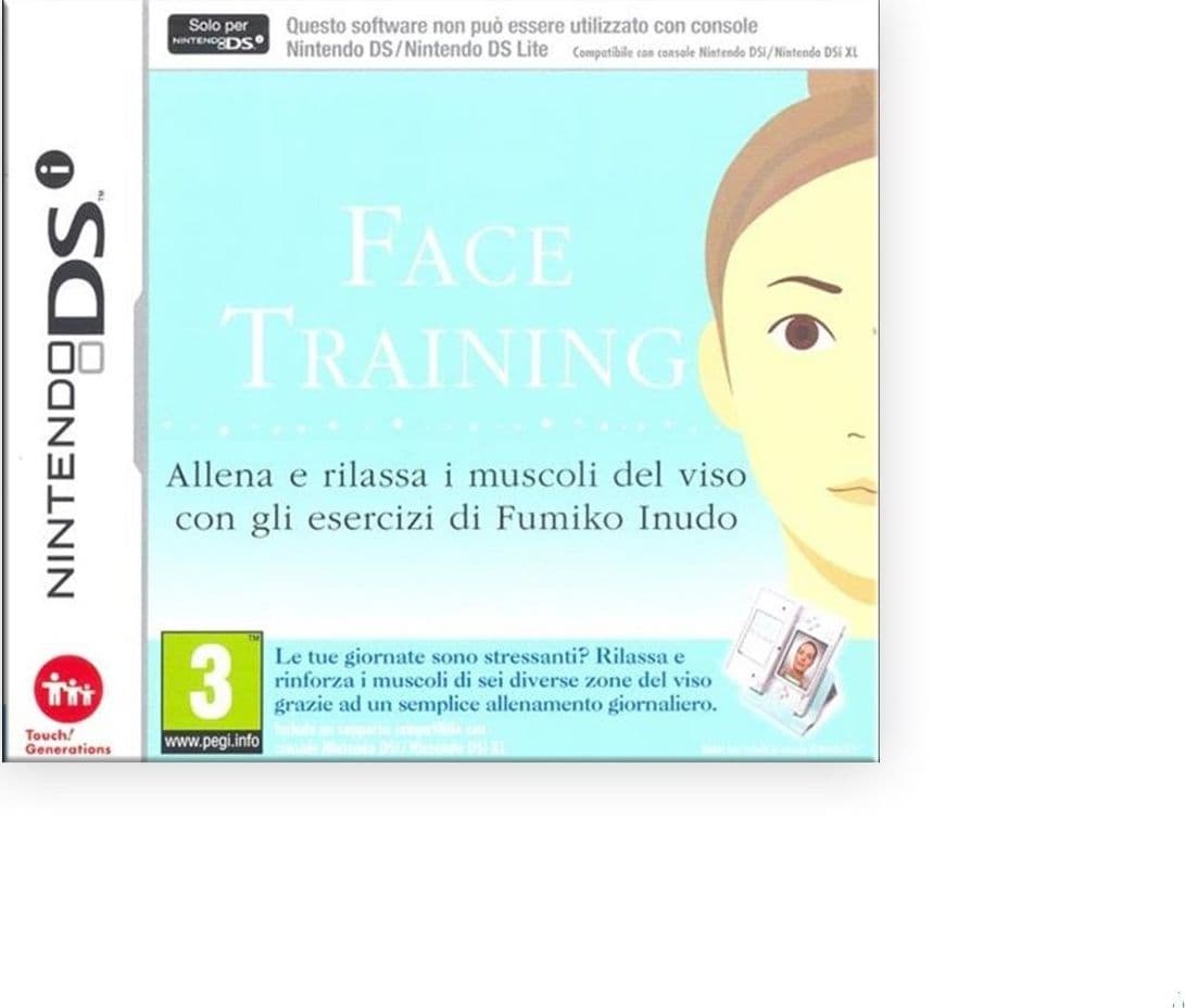 Face Training Nintendo DSi esercizi facciali e relax da Fumiko Inudo per Nintendo DSi in Giochi 85cento.it - Potenza, commercioVirtuoso.it