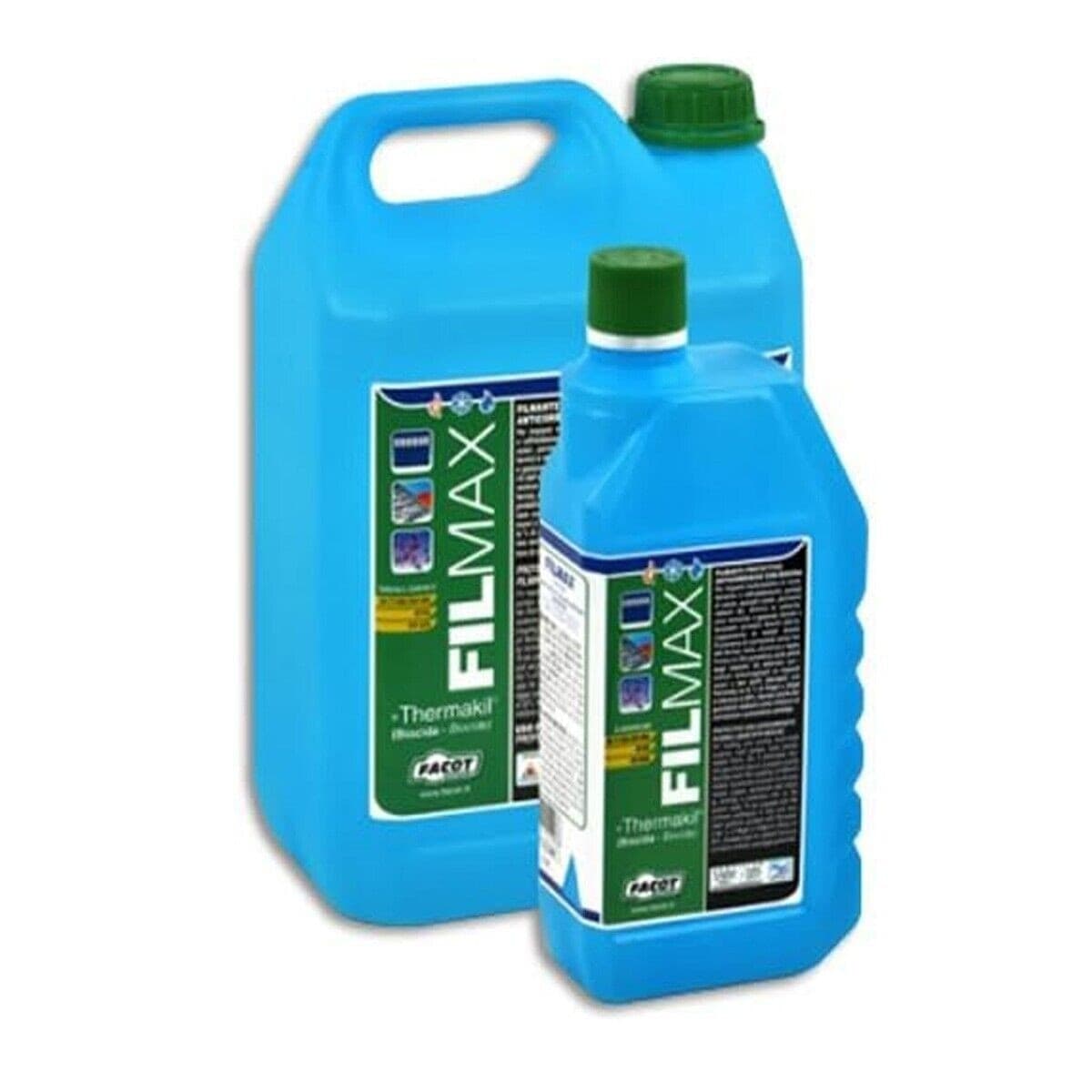 FACOT FILMAX+THERMAKIL taniche 5 lt decapante sciogli ruggine per impianti