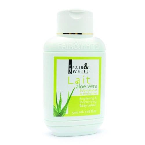 Fair & White Original Aloe Vera Moisturizing Lotion 500ml PAESE DI ORIGINE FRANCE . in Creme per il corpo Agbon - Martinsicuro, commercioVirtuoso.it