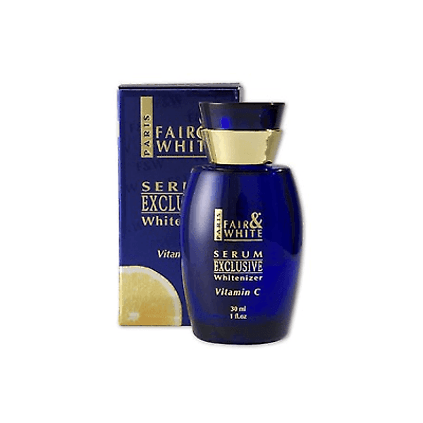 FAIR & WHITE SERUM EXCLUSIVE WHITENIZER SERUM WITH VITAMIN C 30ML PAESE DI ORIGINE FRANCE . in Lozioni e balsami per il corpo Agbon - Martinsicuro, commercioVirtuoso.it
