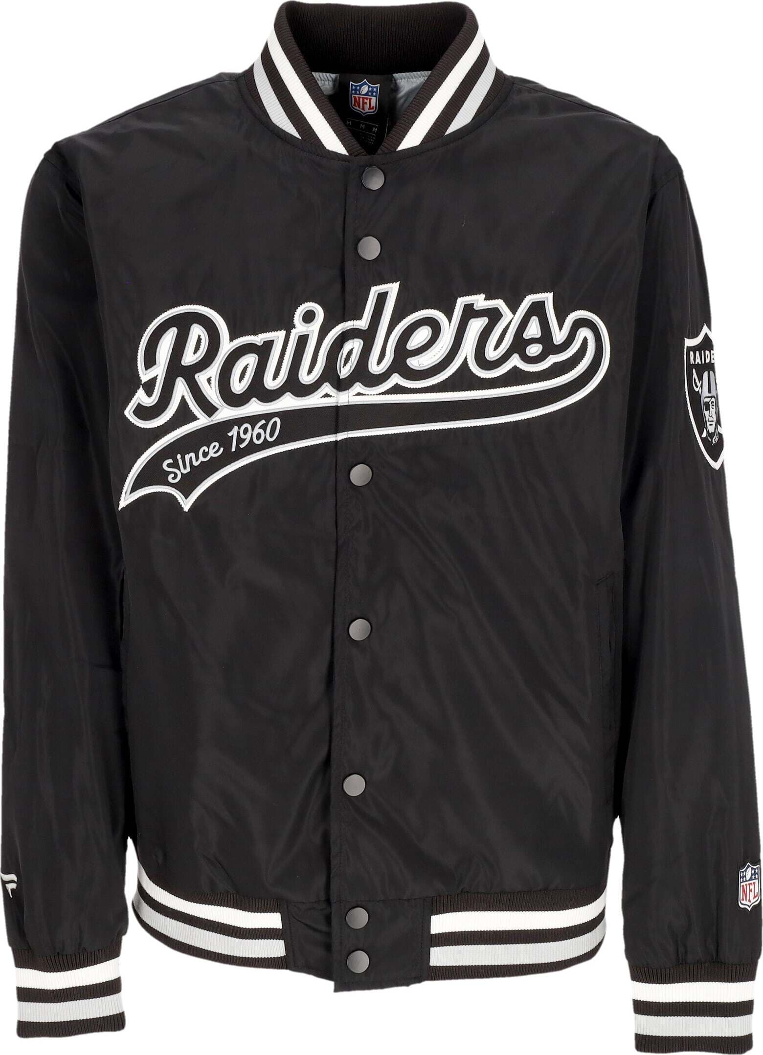 FANATICS-BRANDED-Giubbotto-Bomber-Uomo-Nfl-Sateen-Jacket-Lasrai-Original-Team-Colors-da-uomo