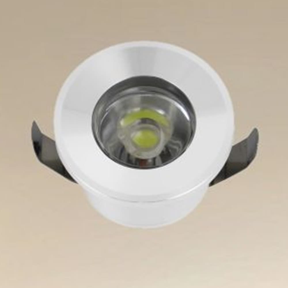 FARETTO 1W LED INCASSO A SOFFITTO IP20 BIANCO MINI SPOT SEGNAPASSI LUCE CALDA 00229 in Faretti da soffitto Trade Shop italia - Napoli, commercioVirtuoso.it