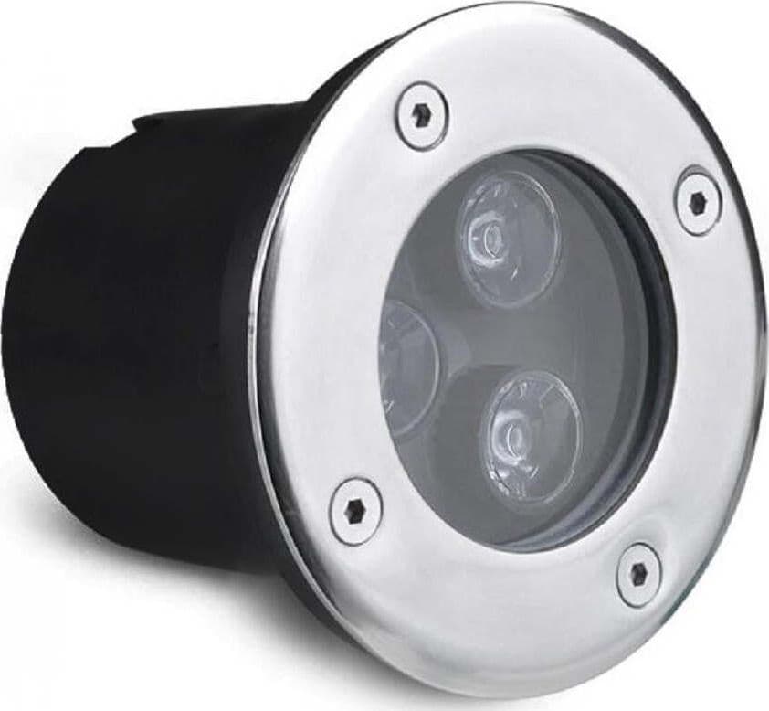 Faretto 3W Incasso 3 LED da Esterno 220v Segnapasso Calpestabile IP65 E Illuminazione/Illuminazione per esterni/Luci per sentieri Zencoccostore - Formia, Commerciovirtuoso.it