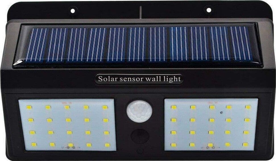 Faretto 40 LED Pannello Solare Ricaricabile Sensore Movimento ip65 Illuminazione/Illuminazione per esterni/Proiettori Zencoccostore - Formia, Commerciovirtuoso.it