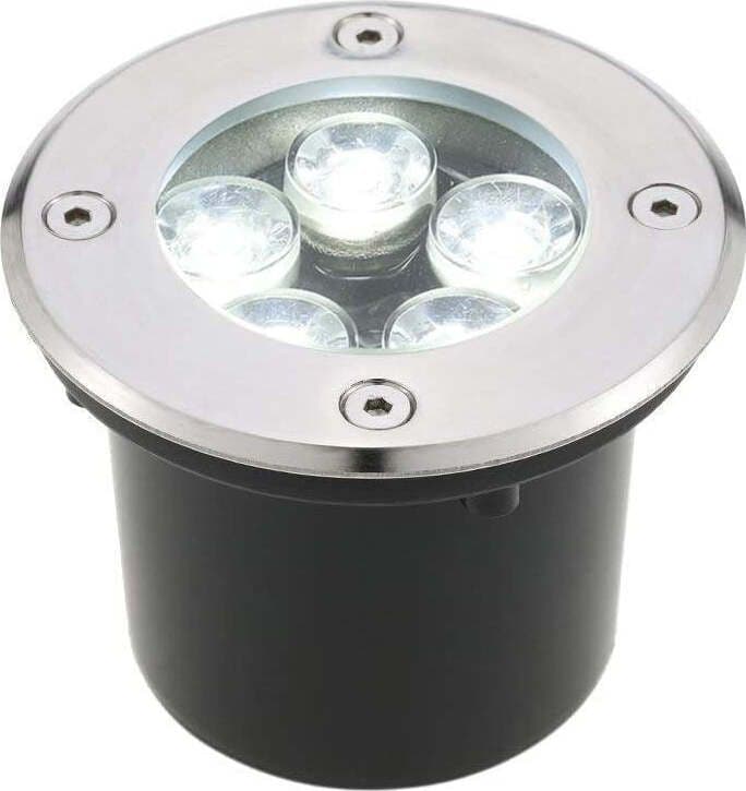 Faretto 5W Incasso 5 LED da Esterno 220v Segnapasso Calpestabile IP65 Illuminazione/Illuminazione per esterni/Luci per sentieri Zencoccostore - Formia, Commerciovirtuoso.it
