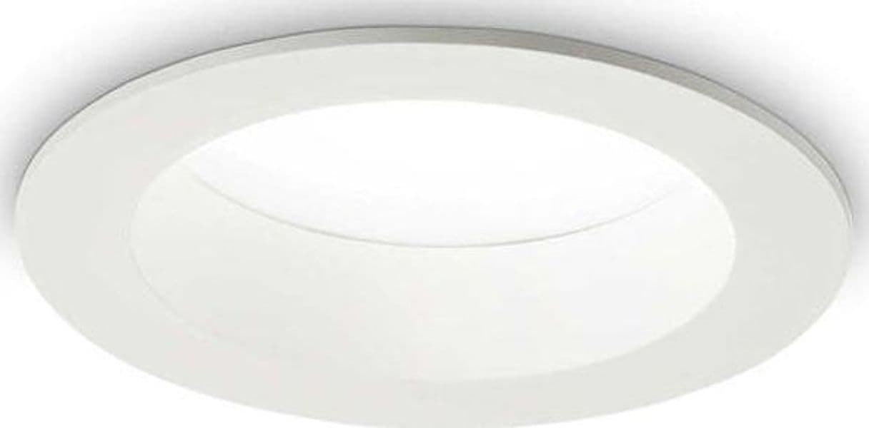 Faretto-A-Incasso-Basic-Fi-Alluminio-Bianco-Led-10W-3000K-D10,3Cm