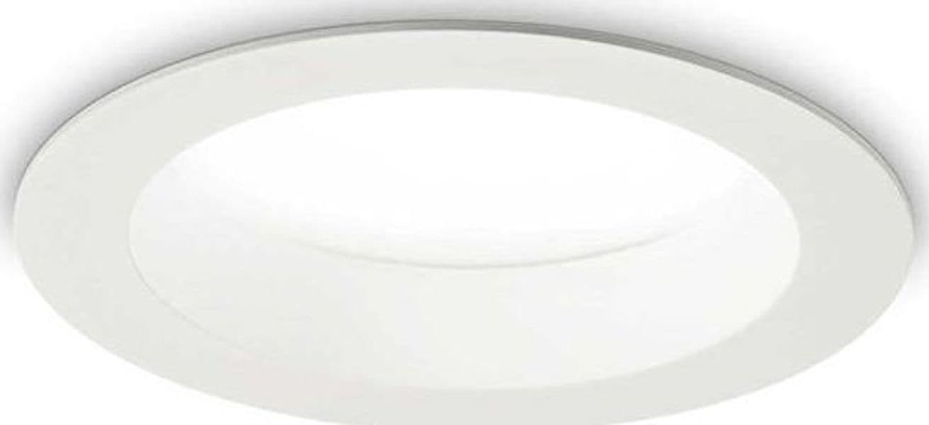 Faretto-A-Incasso-Basic-Fi-Alluminio-Bianco-Led-15W-3000K-D14,4Cm
