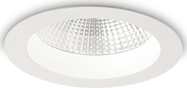 Faretto-A-Incasso-Basic-Fi-Alluminio-Bianco-Led-20W-3000K-Luce-Calda