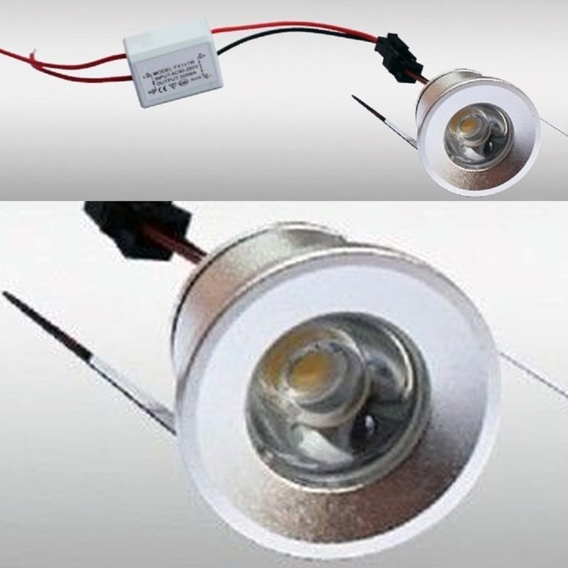 Faretto A Led Da Incasso Foro 25mm 1 Led 1w Luce Caldo Freddo Per Interno Ip20 Illuminazione/Illuminazione per interni/Lampadari lampade a sospensione e plafoniere/Faretti da soffitto Trade Shop italia - Napoli, Commerciovirtuoso.it