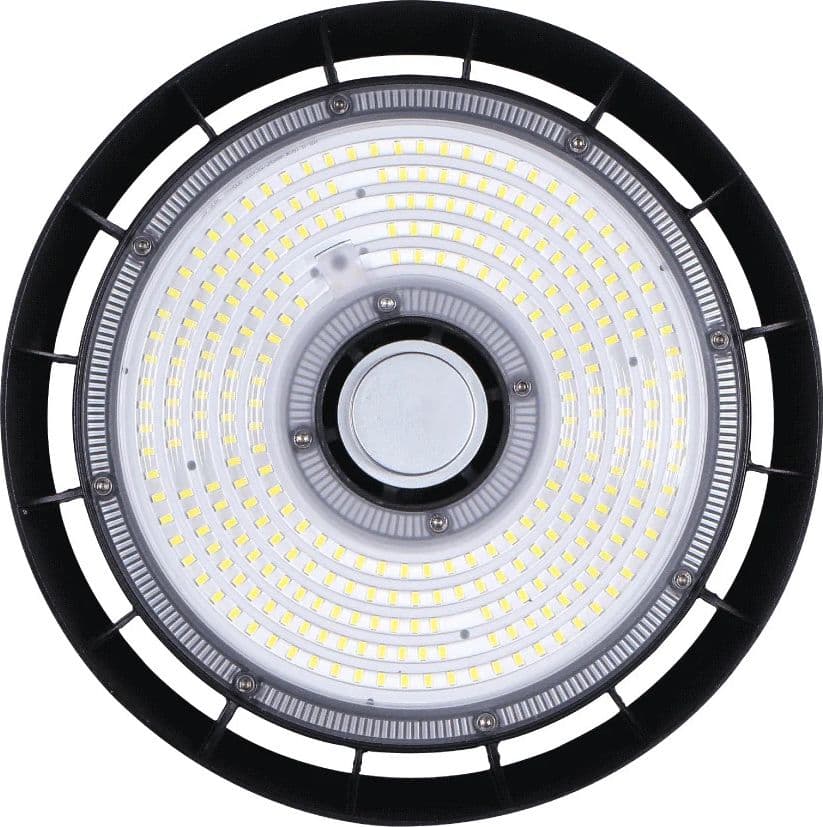 FARETTO A LED UFO LAMPADA INDUSTRIALE 150W LUCE FREDDA 6500K IP65 FASCIO 90° HB-150W-F in Proiettori Trade Shop italia - Napoli, commercioVirtuoso.it