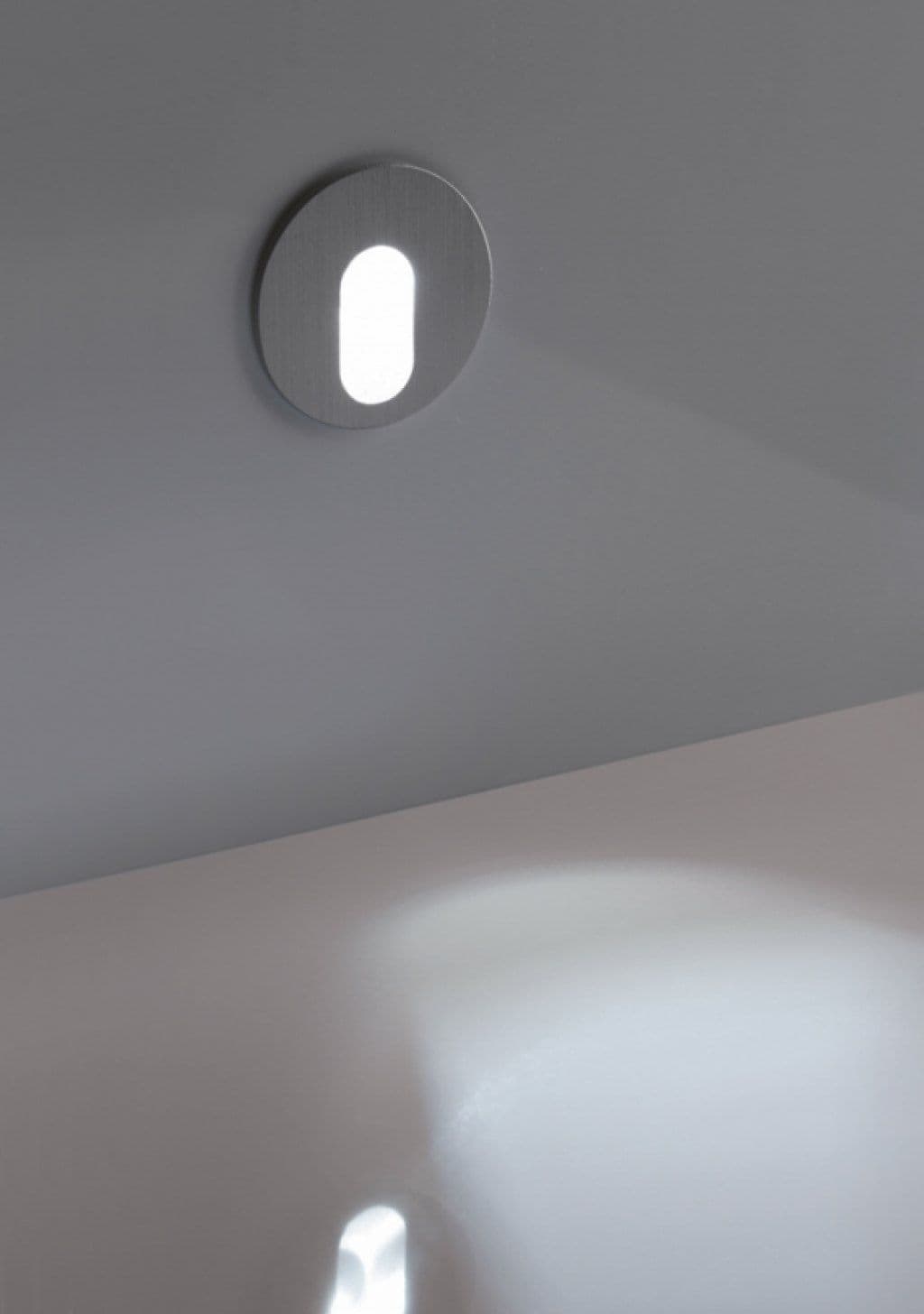 Faretto a parete Egoluce Spoon Tondo in Applique Brilla Luce - Sarzana, commercioVirtuoso.it