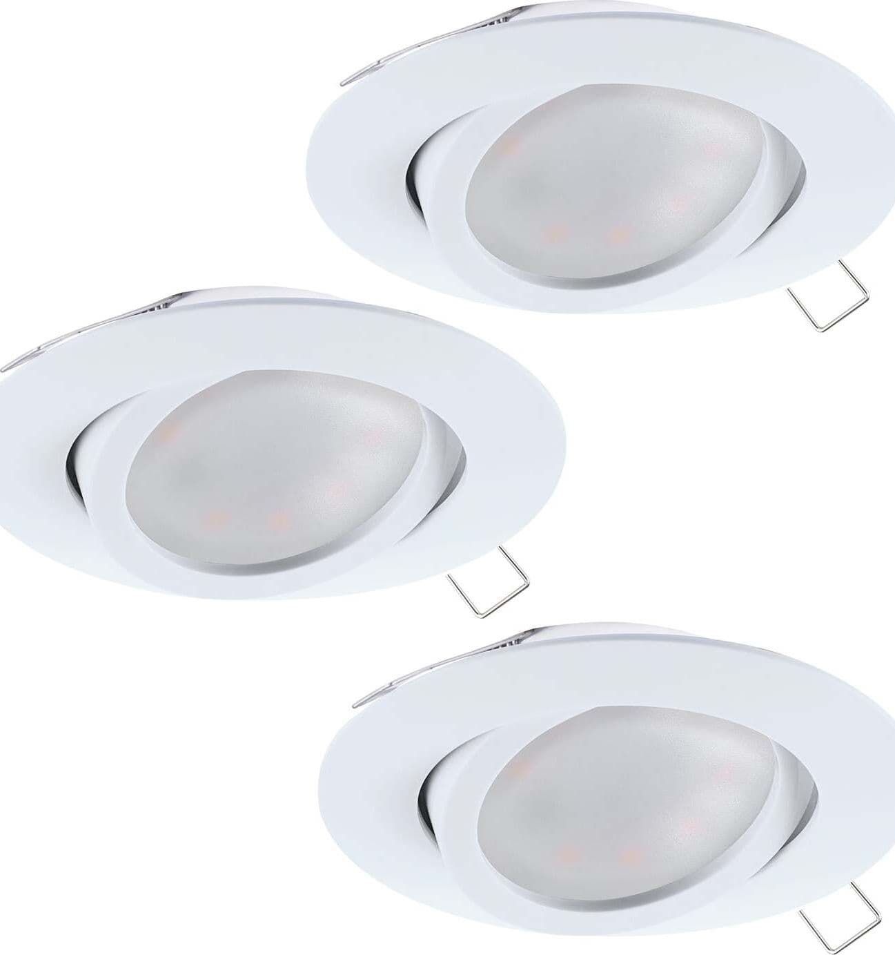 Faretto-Ad-Incasso-Contemporaneo-Tedo-In-Alluminio-Bianco-3-Luci-Gu10-4,6W