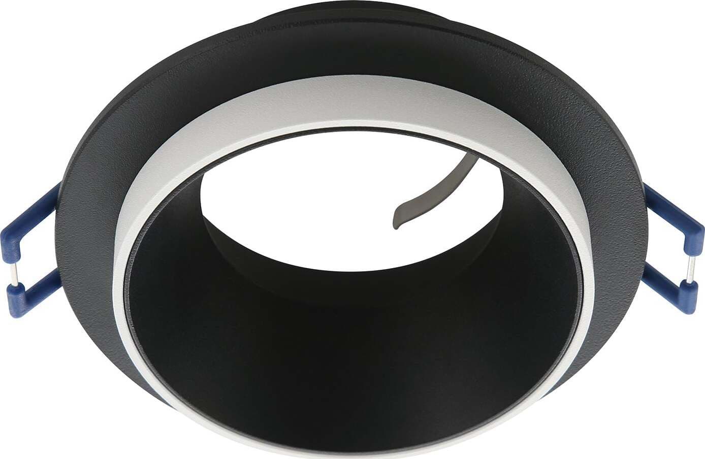 Faretto-Ad-Incasso-Moderno-Carosso-In-Alluminio-Nero-1-Luce-Gu10-35W