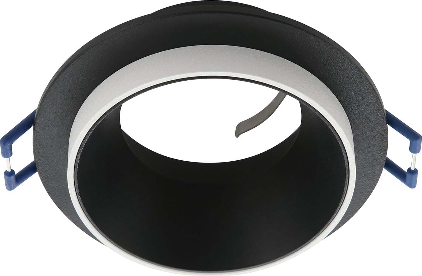Faretto-Ad-Incasso-Moderno-Carosso-In-Alluminio-Nero-1-Luce-Gu10-35W