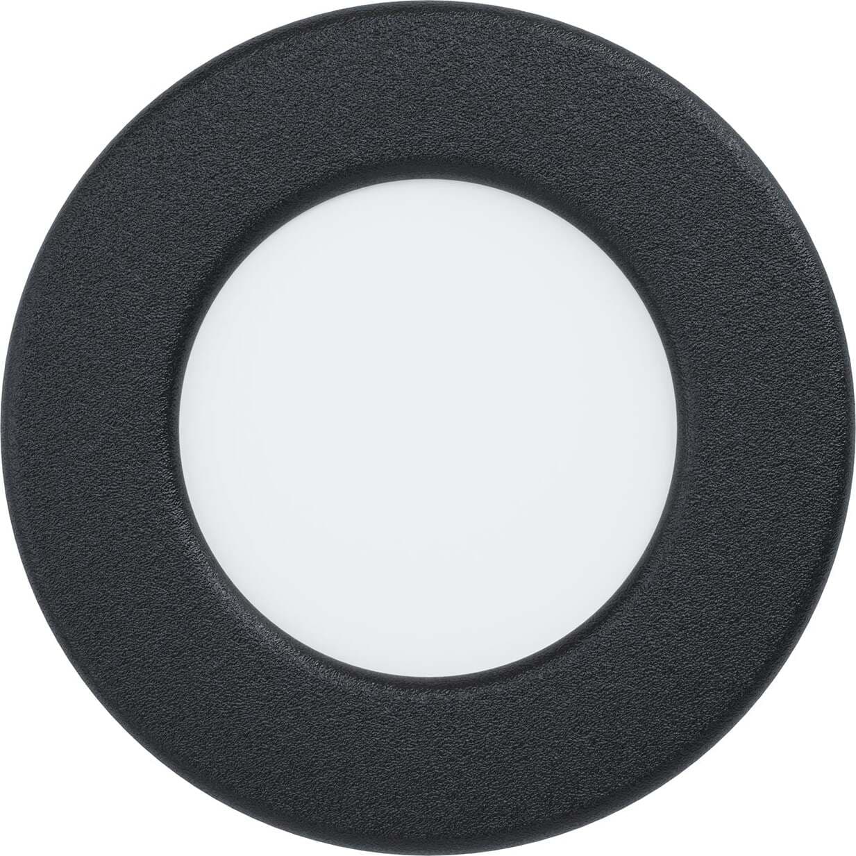 Faretto-Ad-Incasso-Moderno-Fueva-5-Acciaio-Nero-Led-Integrato-2,7W-4000K