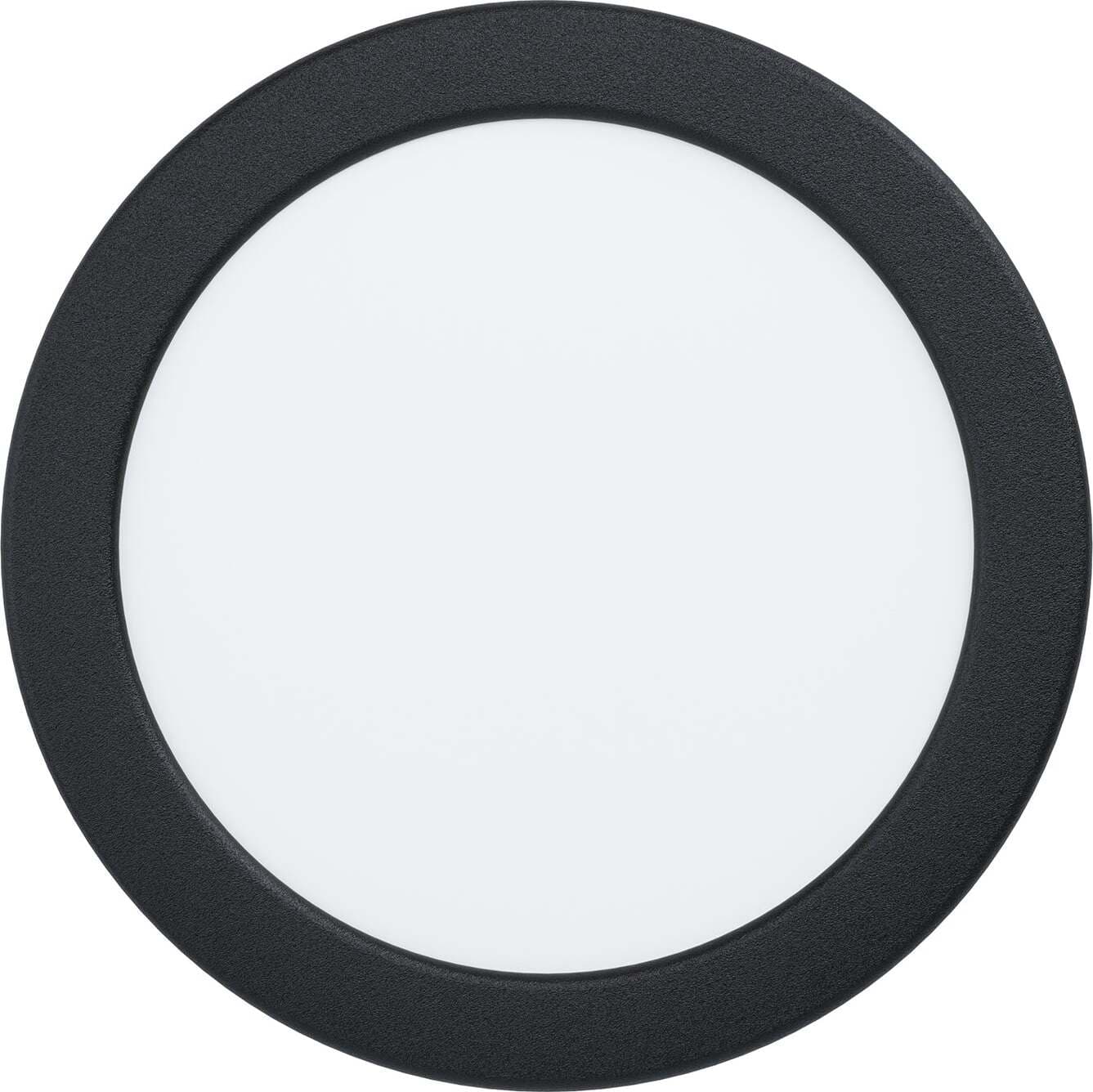 Faretto-Ad-Incasso-Moderno-Fueva-5-In-Acciaio-Nero-Led-Integrato-11W-3000K