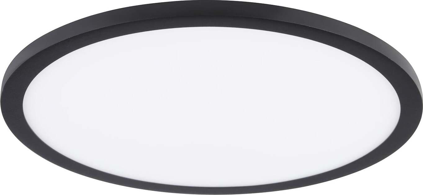 Faretto-Ad-Incasso-Moderno-Fueva-Flex-In-Alluminio-Nero-Led-Integrato-22W-3000K