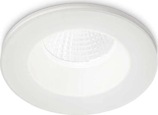 Faretto-Ad-Incasso-Moderno-Room-65-Alluminio-Bianco-Led-8W-3000K-Luce-Calda