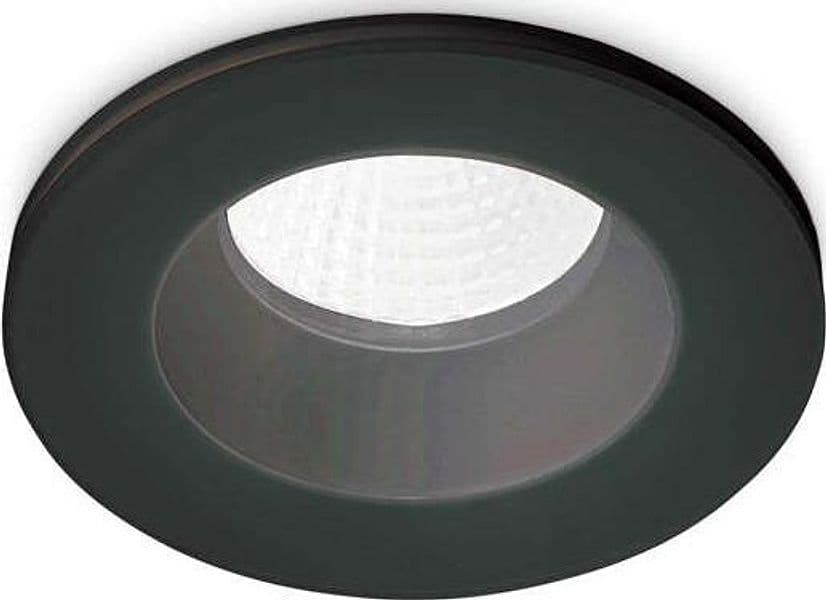 Faretto-Ad-Incasso-Moderno-Room-65-Alluminio-Nero-Led-8W-3000K-Luce-Calda