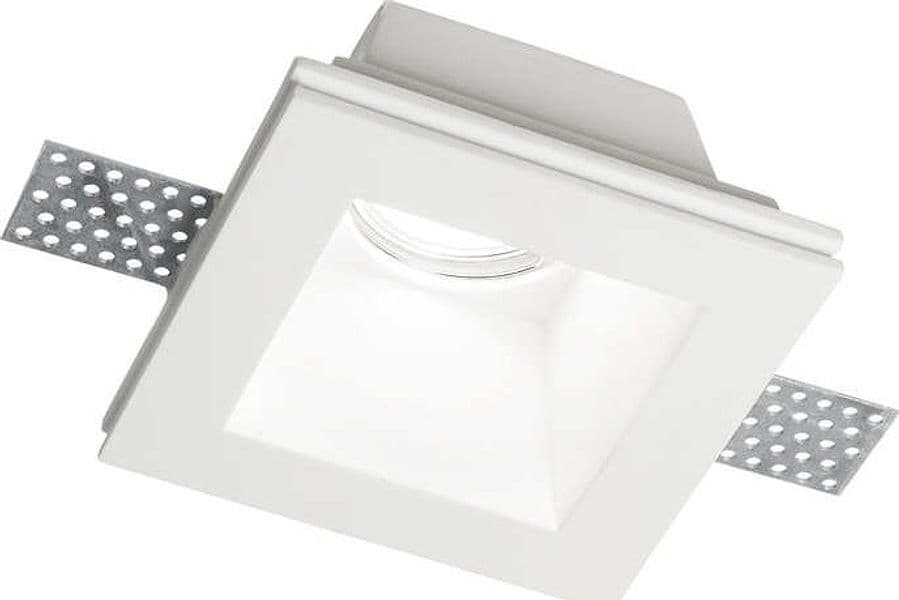 Faretto-Ad-Incasso-Moderno-Samba-Square-Gesso-Bianco-1-Luce-Gu10-D70Cm