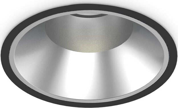 Faretto-Ad-Incasso-Off-Alluminio-Nero-Led-42W-3000K-Luce-Calda