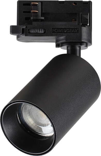 Faretto-Binario-Byte-Metallo-Nero-1-Luce-Gu10-7W-3000K-Luce-Calda