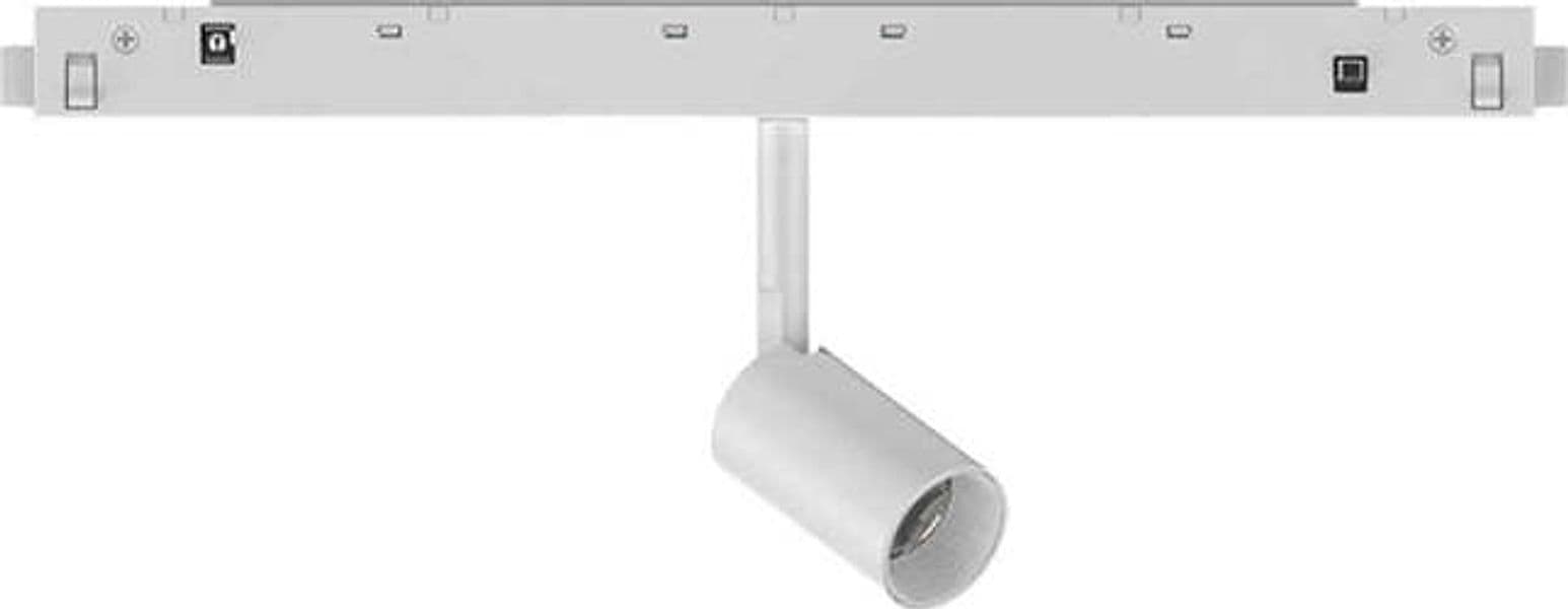 Faretto-Binario-Singolo-Dali-Ego-Alluminio-Bianco-1-Luce-3W-3000K-Luce-Calda
