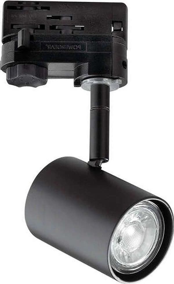 Faretto-Cilindrico-Spot-Metallo-Nero-1-Luce-Gu10