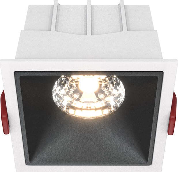 Faretto-Da-Incasso-Moderno-Alfa-Led-Alluminio-Bianco-15W-Dimmerabile