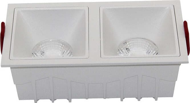 Faretto-Da-Incasso-Moderno-Alfa-Led-Alluminio-Bianco-Led-15W-Luce-Calda
