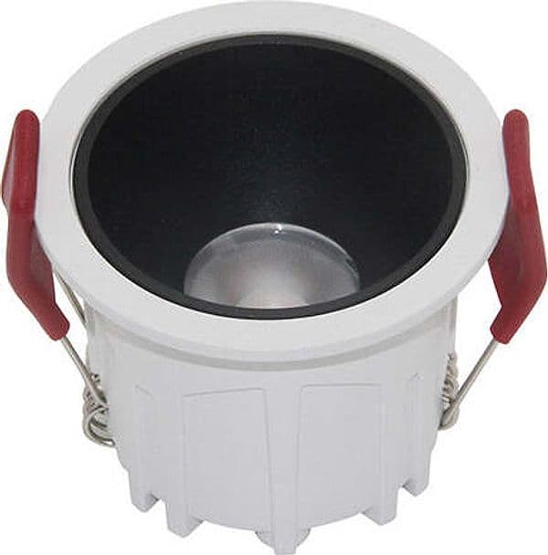 Faretto-Da-Incasso-Moderno-Alfa-Led-Alluminio-Bianco-Led-Diffusore-Nero-Dimm.