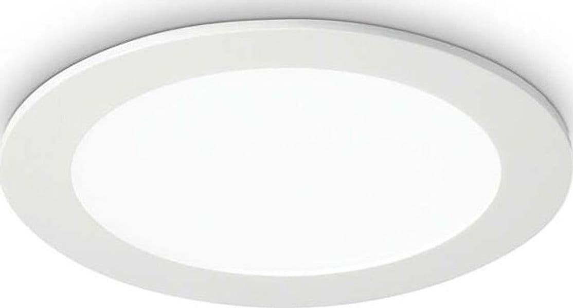 Faretto-Da-Incasso-Moderno-Groove-Alluminio-Bianco-Led-30W-4000K-D22,7Cm
