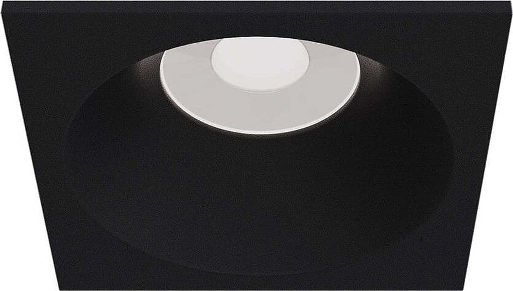 Faretto-Da-Incasso-Moderno-Zoom-Quadrato-Alluminio-Nero-1-Luce