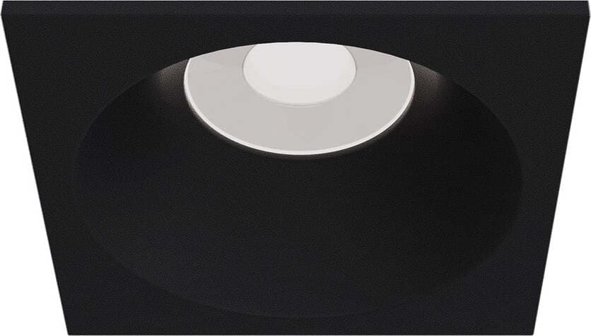 Faretto-Da-Incasso-Moderno-Zoom-Quadrato-Alluminio-Nero-1-Luce