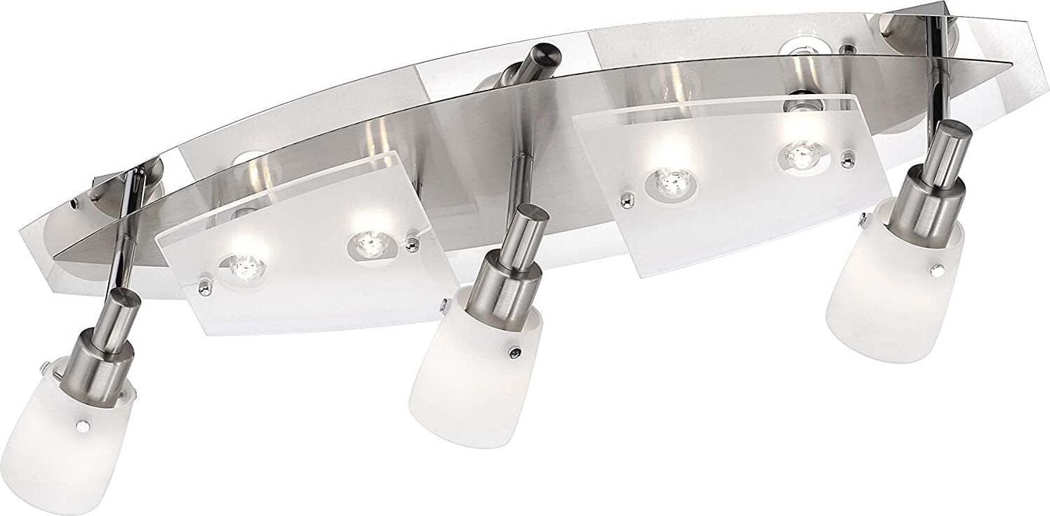 Faretto da soffitto LED G9 14 W Acciaio Paul Neuhaus Hara 6978-55 Illuminazione/Illuminazione per interni/Lampadari lampade a sospensione e plafoniere/Plafoniere Scontolo.net - Potenza, Commerciovirtuoso.it