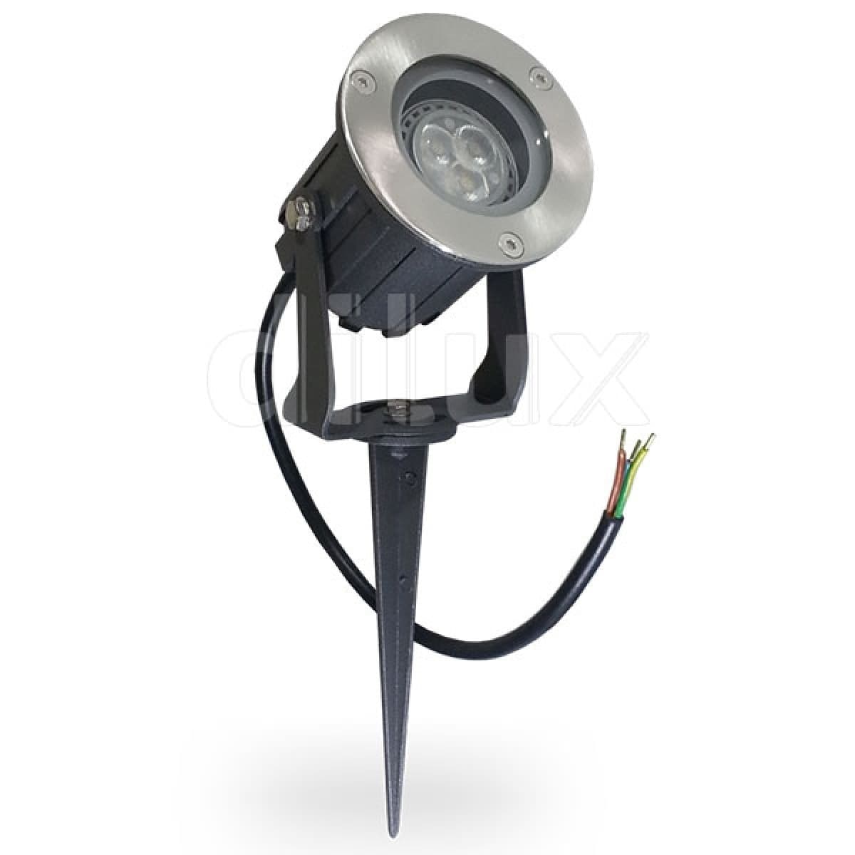 FARETTO FARO COB LED DA GIARDINO 5W WATT SUPPORTO PICCHETTO LUCE VERDE IP 65 Illuminazione/Illuminazione per esterni/Proiettori Trade Shop italia - Napoli, Commerciovirtuoso.it