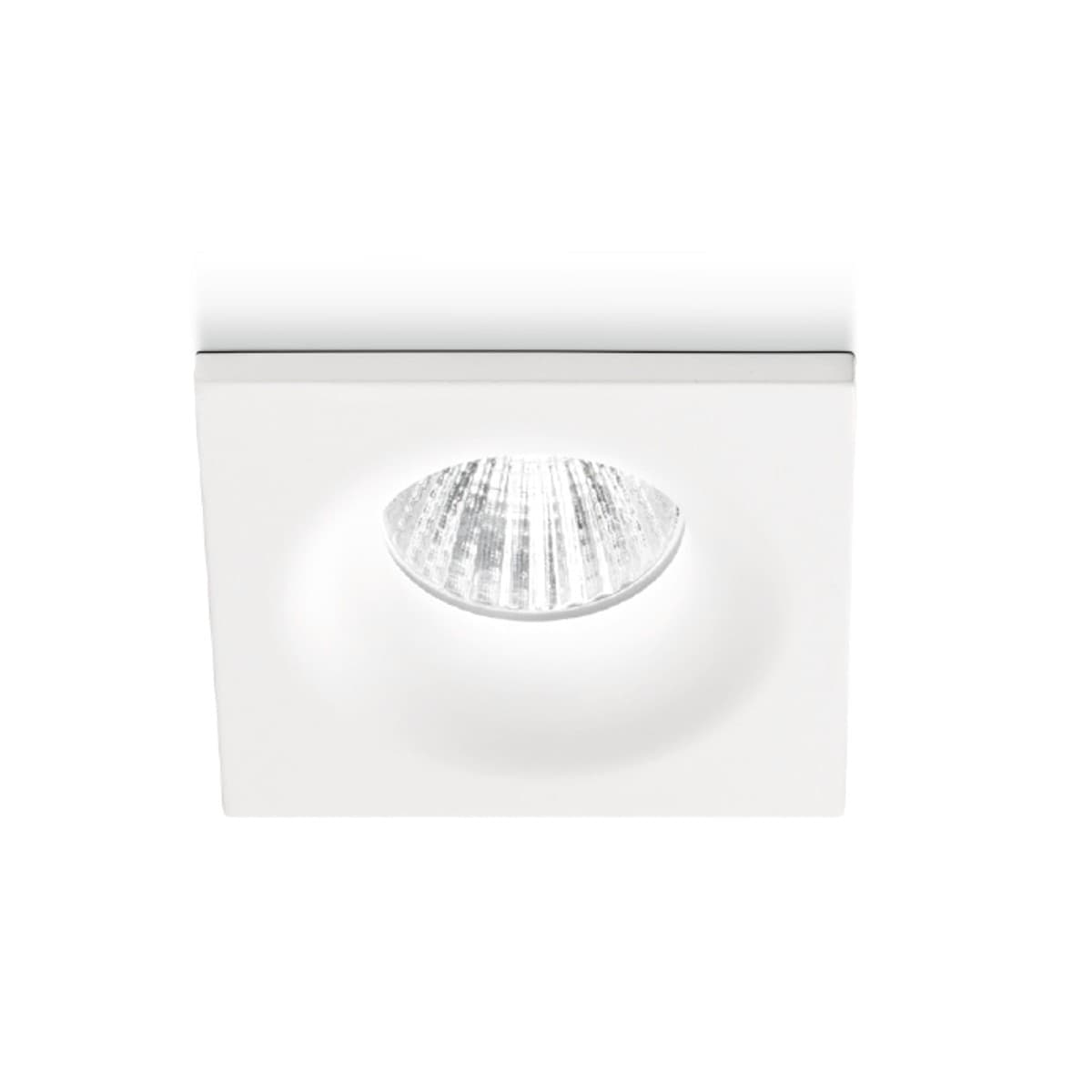 Faretto-incasso-alluminio-vetro-Gea-Led-GAIA-GFA851C-LED-spot-quadrato-controsoffitto-4W-3000°K-IP20