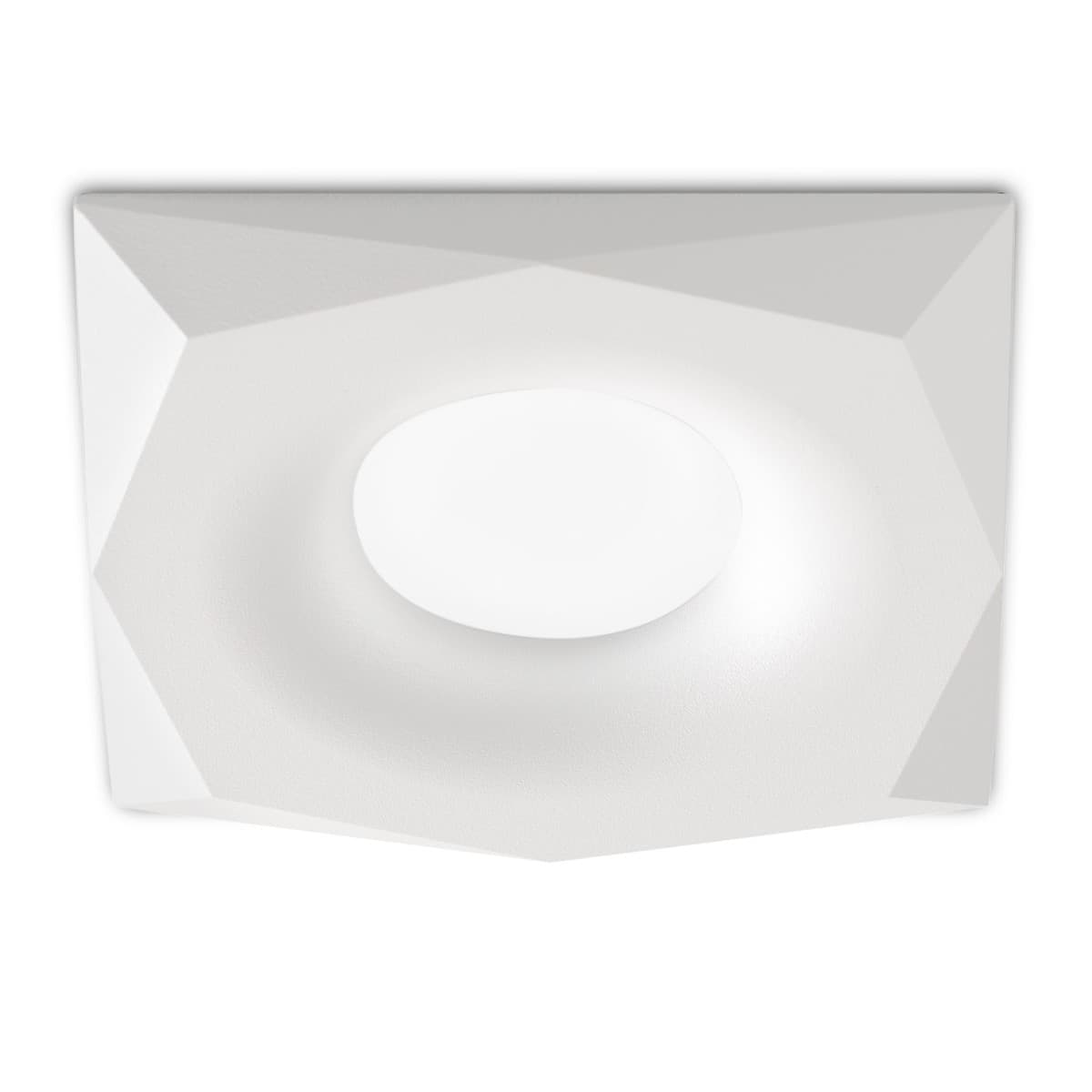 Faretto-incasso-bianco-Gea-Led-GFA1180-GU10-LED-IP20-alluminio-lampada-soffitto-quadrato