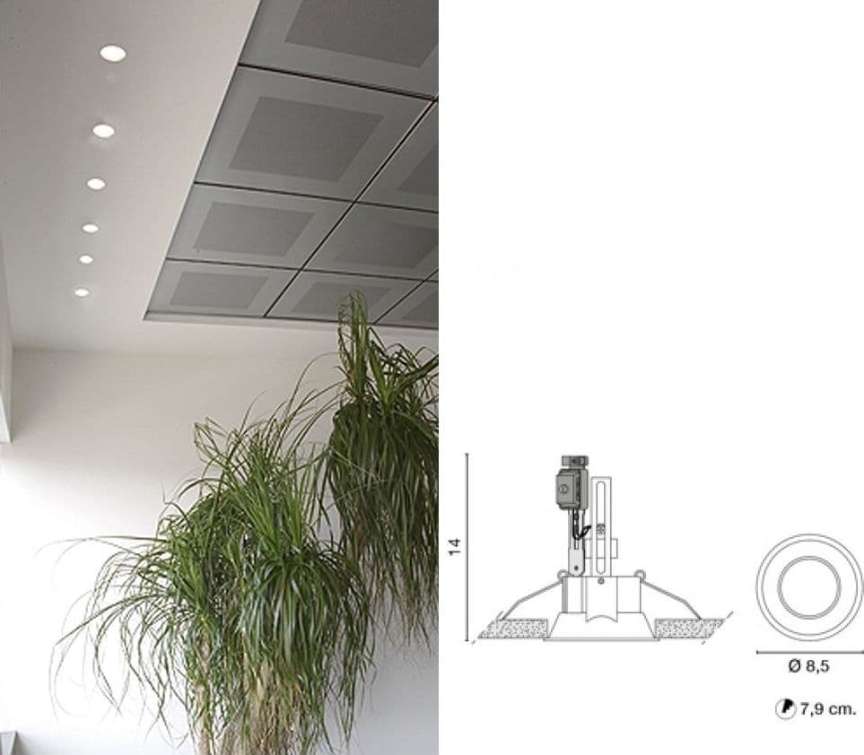 Faretto incasso Egoluce Tappo in Faretti da soffitto Brilla Luce - Sarzana, commercioVirtuoso.it