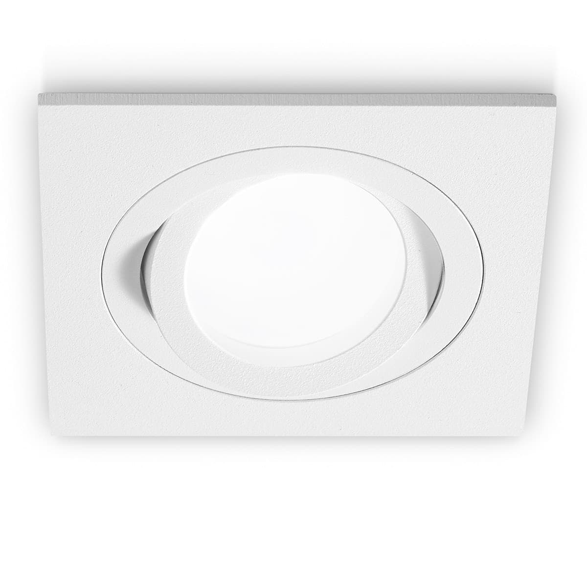Faretto-incasso-Gea-Led-ZENIT-Q-GFA041-GU10-LED-IP20-orientabile-spot-cartongesso-quadrato