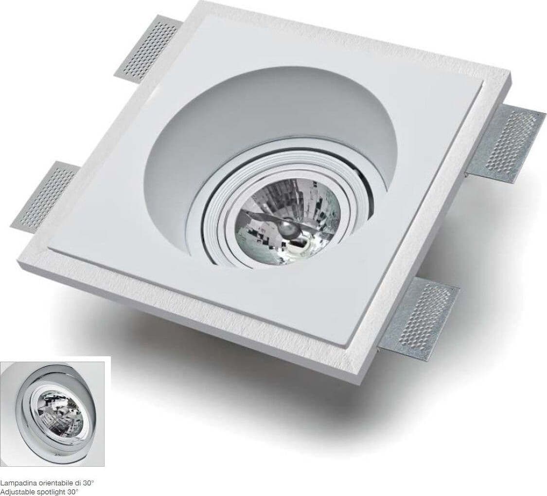 Faretto-incasso-gesso-Belfiore-9010-AQUILA-4039B.35-GU10-LED-lampada-soffitto-parete