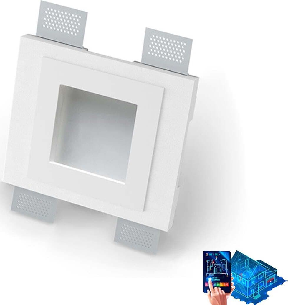 Faretto-incasso-gesso-Belfiore-9010-ORIONE-SMALL-4105.3024-LED-WIRELESS
