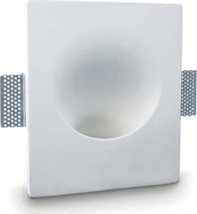 Faretto-incasso-gesso-Neo-Luce-9010-Belfiore-0049-LED-lampada-parete-soffitto-cartongesso-muro-interno-GU10