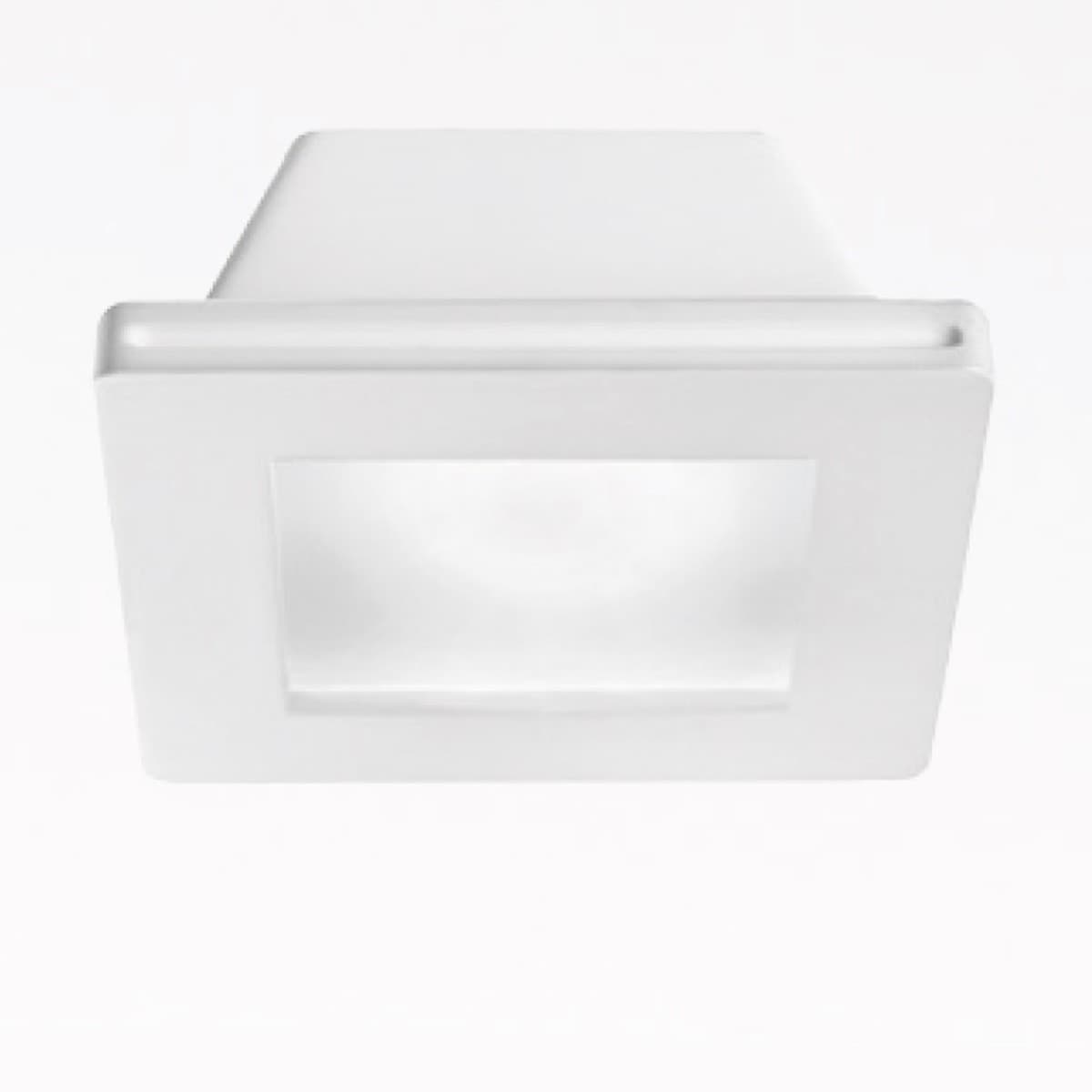 Faretto-incasso-gesso-vetro-Gea-Led-BIANCA-Q-GFA594-LED-GU10-spot-moderno-cartongesso