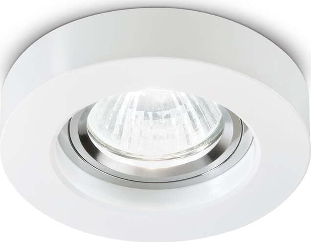 Faretto-Incasso-Moderno-Blues-Alluminio-Bianco-1-Luce-Gu10-5W-3000K-Luce-Calda
