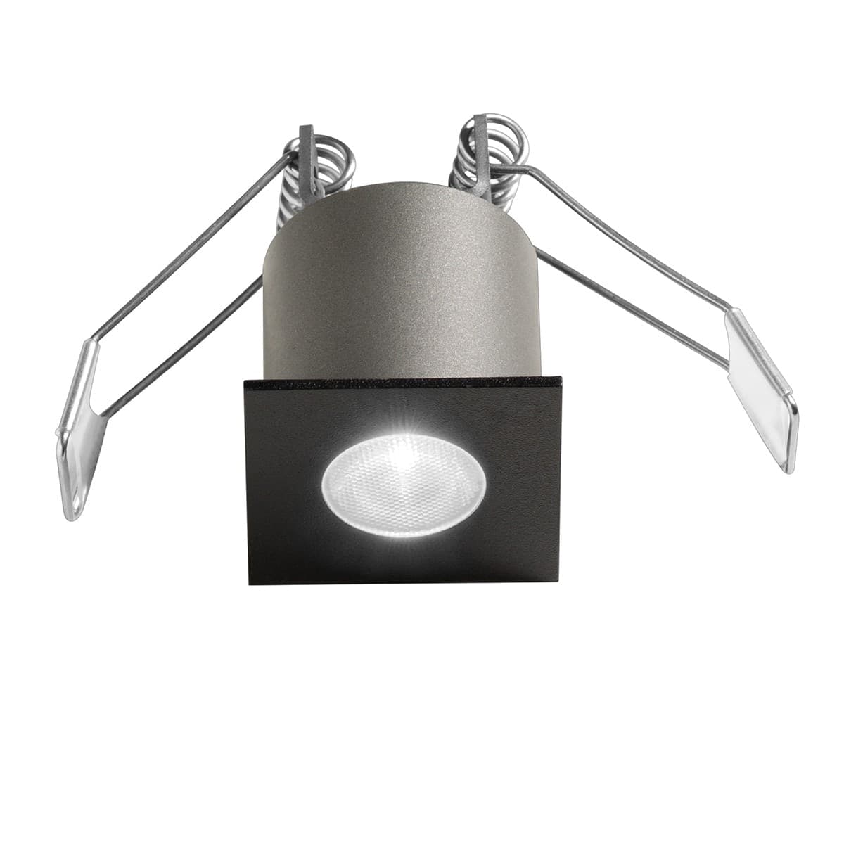 Faretto-incasso-nero-alluminio-Gea-Led-GFA1093N-LED-4000K-250LM-spot-quadrato-moderno-led-integrato
