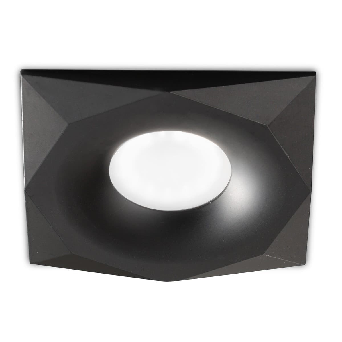 Faretto-incasso-nero-Gea-Led-GFA1181-GU10-LED-IP20-alluminio-lampada-soffitto-quadrato